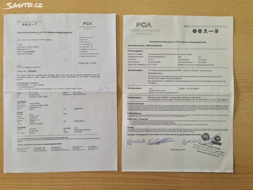 Citroen Jumper 2015 iš Čekijos