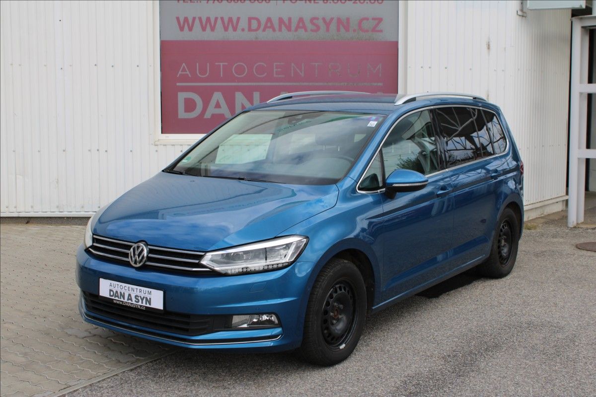 Volkswagen Touran, 1,4 TSI DSG Highline blue pear