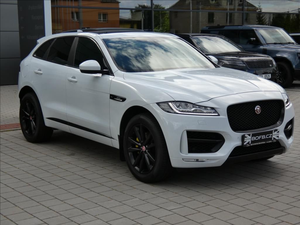 Jaguar F-Pace, 3,0 D 300 PS,R-Sport,ČR,DPH - fotka 5