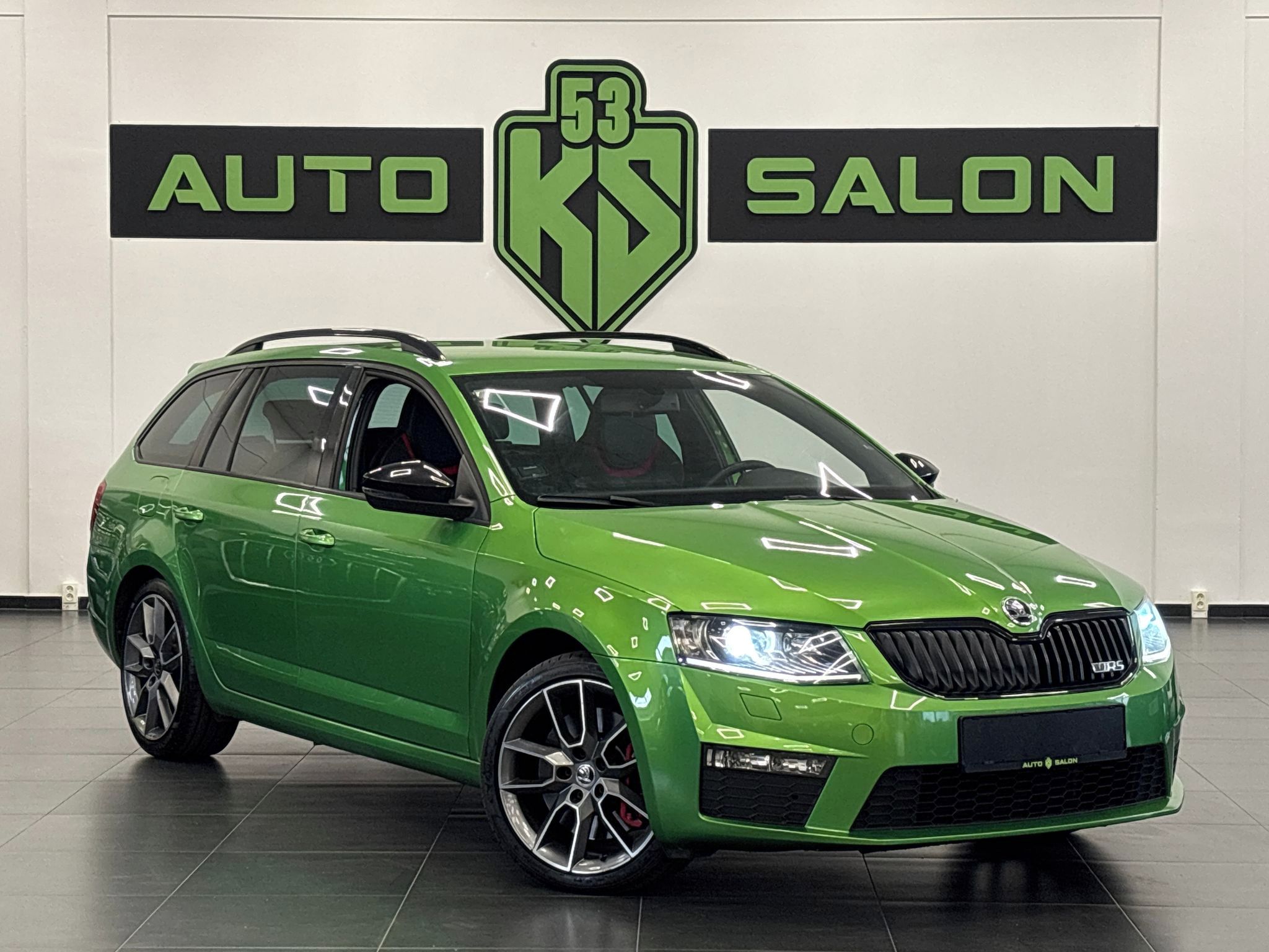 Škoda Octavia, RS 2.0 TDI 135kW, Rallye-Green
