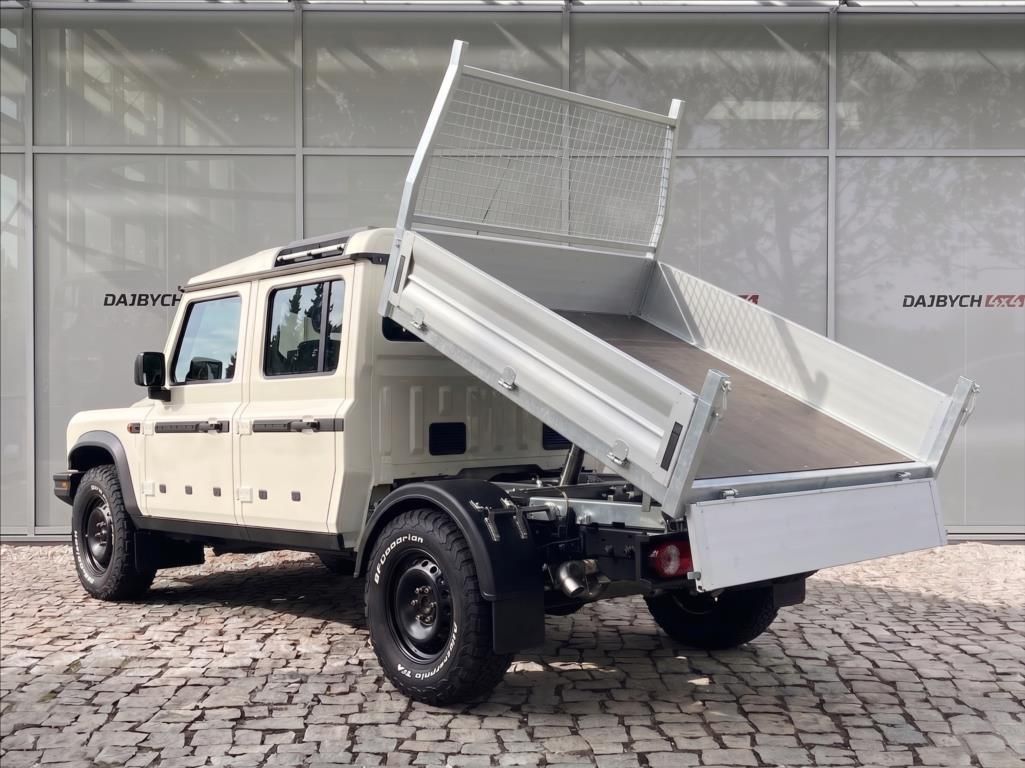 Ineos Grenadier, 3,0 CHASSIS DOUBLE CAB benzín - fotka 2
