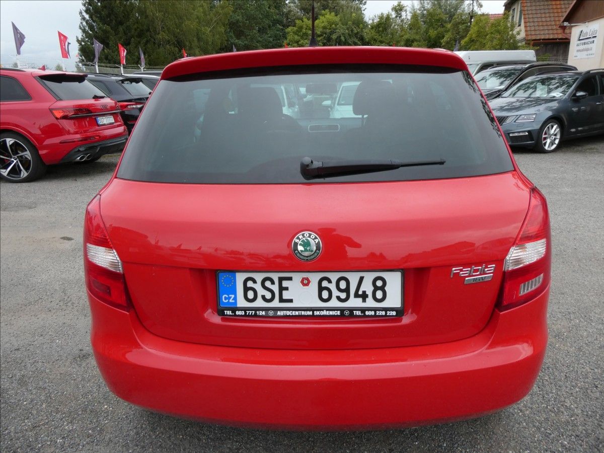 Škoda Fabia, 1,6 i16V 77kW AUTOMAT,klima,ČR - fotka 6