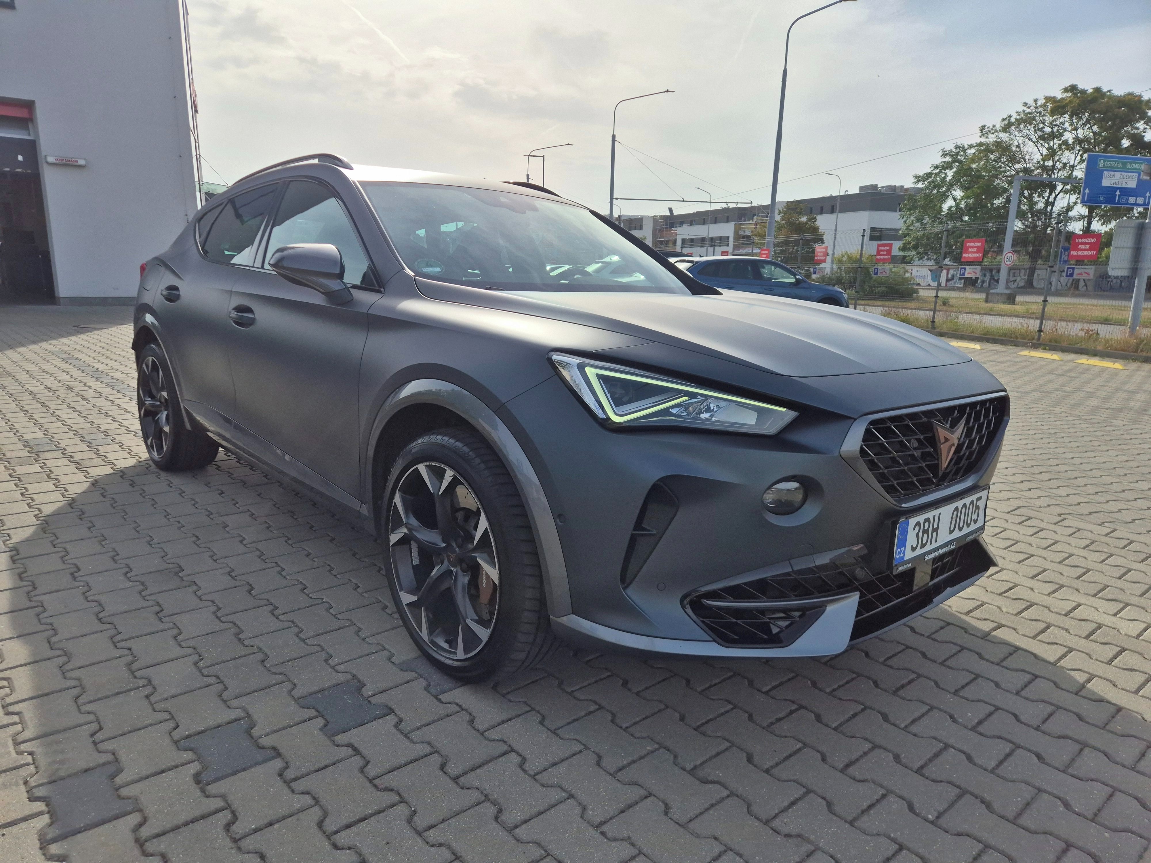 Cupra Formentor, 228kw,originál matná,servis