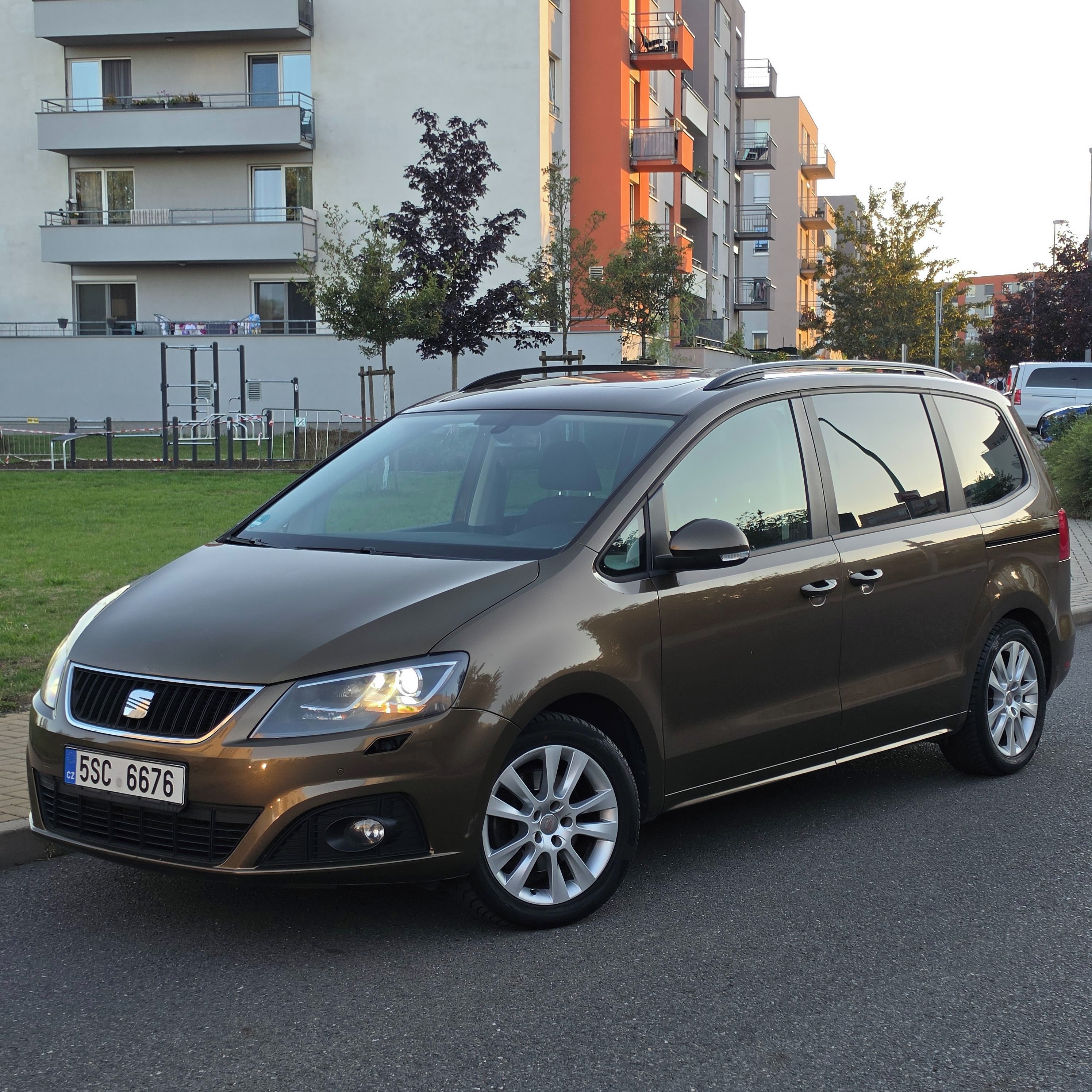 Seat Alhambra, 2.0 TDI, 7 MIST, Panorama, Xen