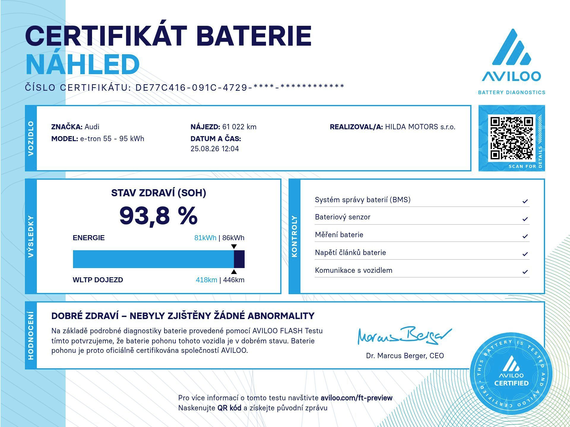 Audi e-tron, 55 300kW Matrix Pano NV Tažné - fotka 3
