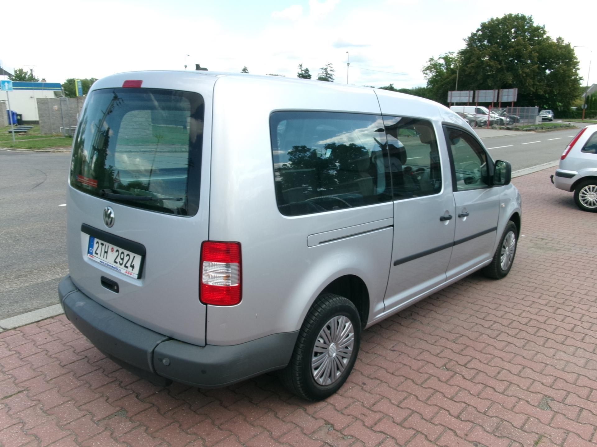Volkswagen Caddy, 1,9TDI KLIMA invalid.rampa - fotka 6
