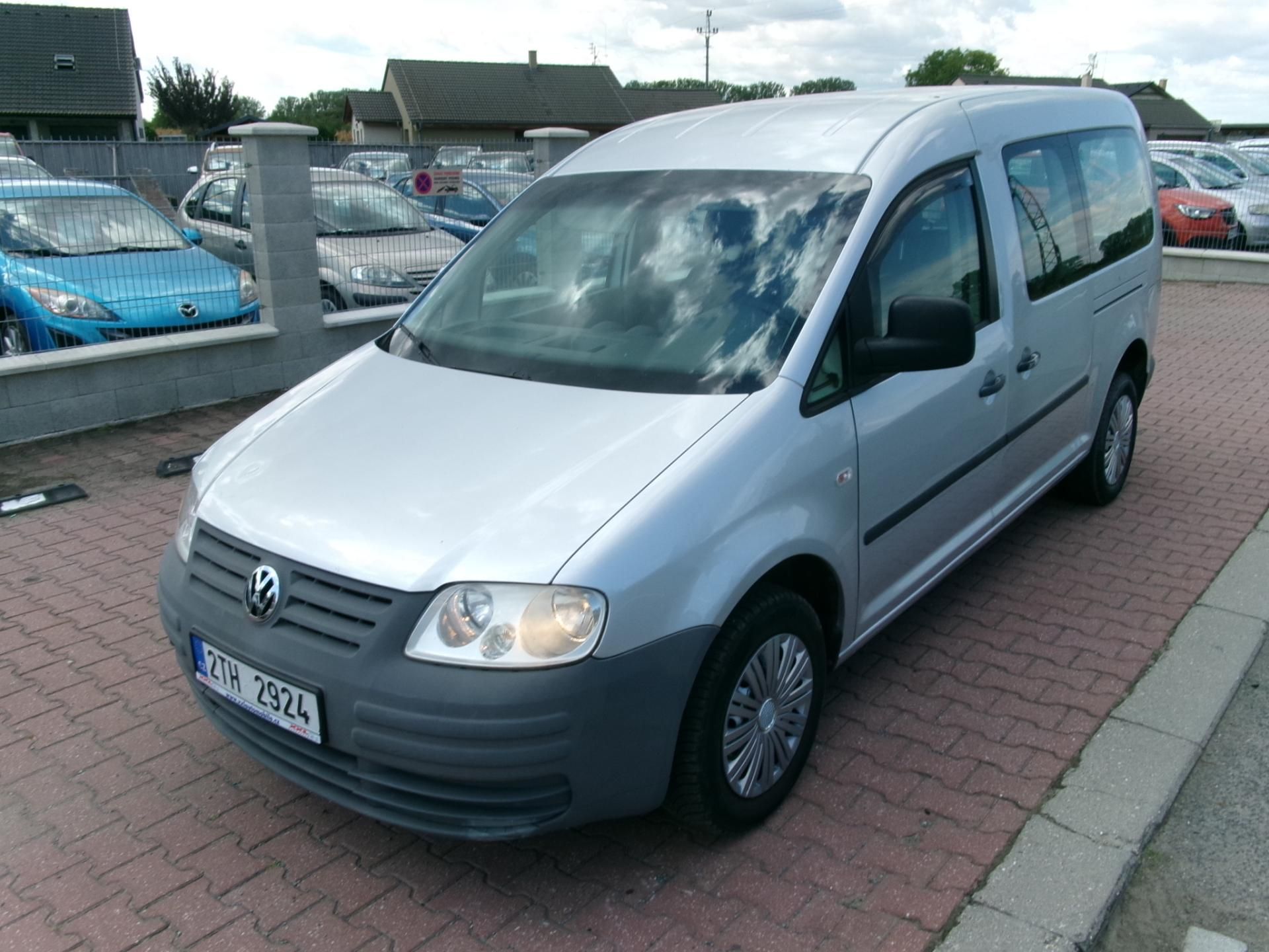 Volkswagen Caddy, 1,9TDI KLIMA invalid.rampa