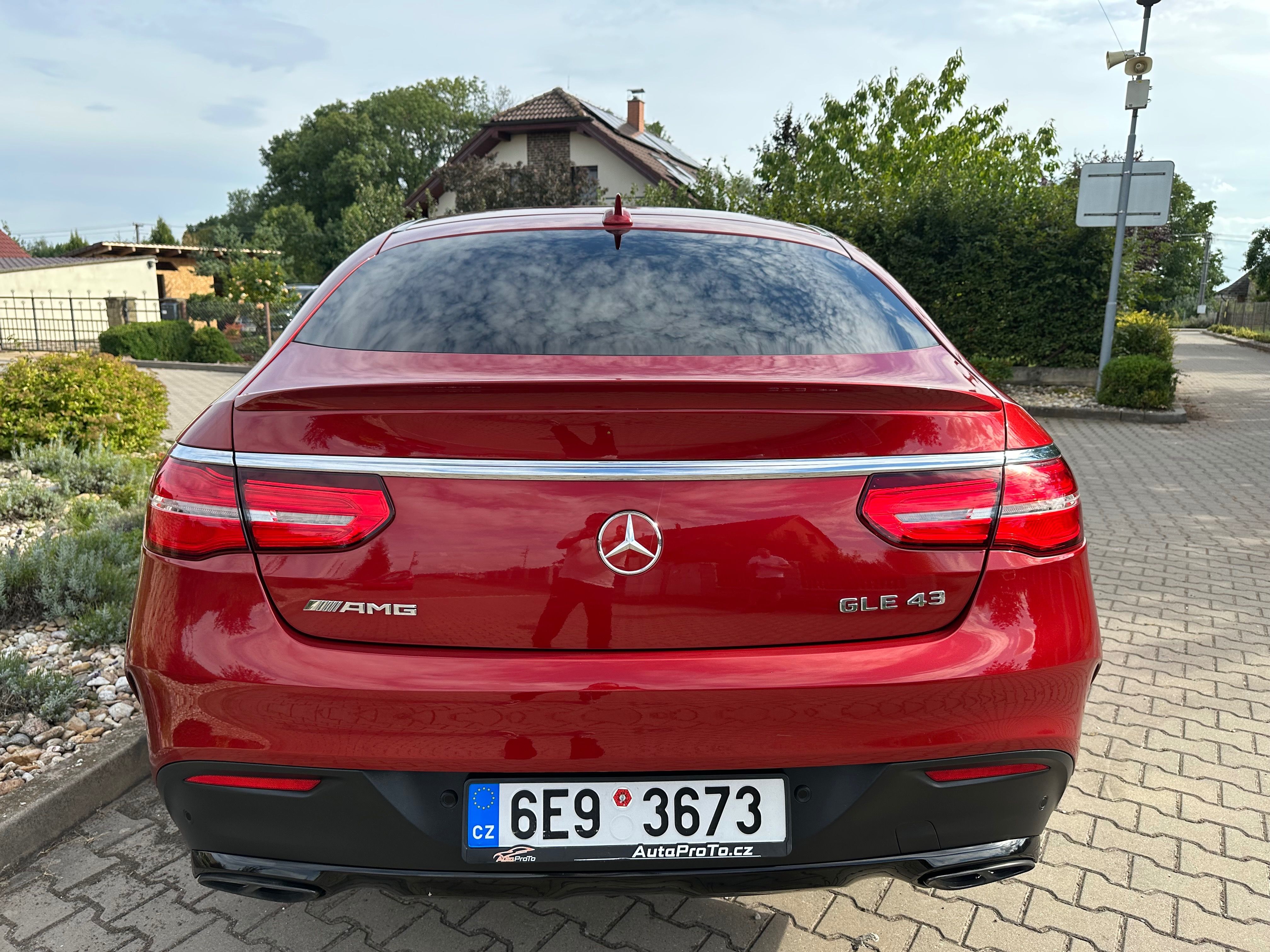 Mercedes-Benz GLE, Mercedes Benz GLE 43 AMG Coupe - fotka 5