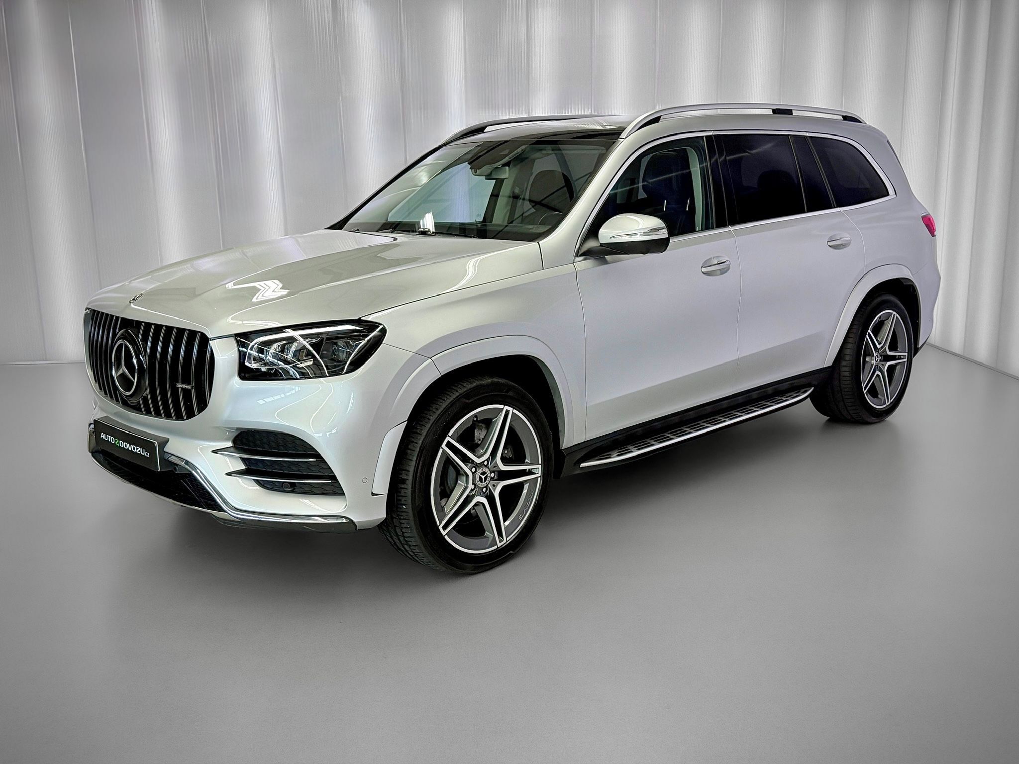 Mercedes-Benz GLS, d 4MATIC AMG, MASÁŽE, BURMESTE