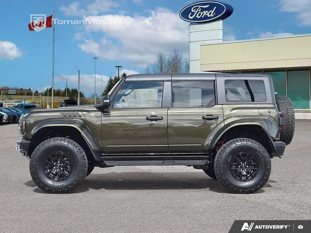 Ford Bronco, Raptor, 4x4, nový vůz, 26