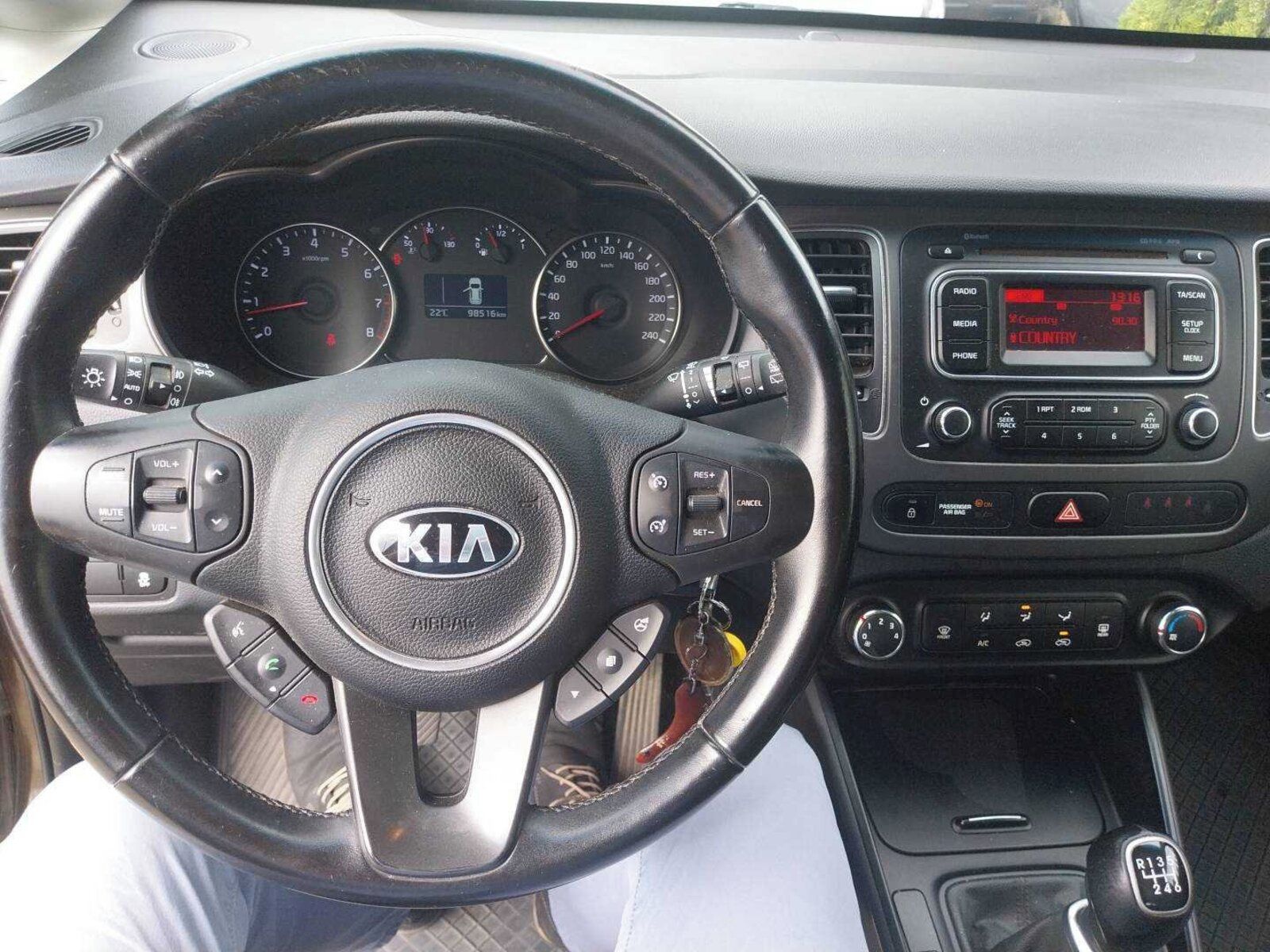 Kia Carens, 1.6 GDI, ČR,1.maj, Serv.kniha - fotka 3