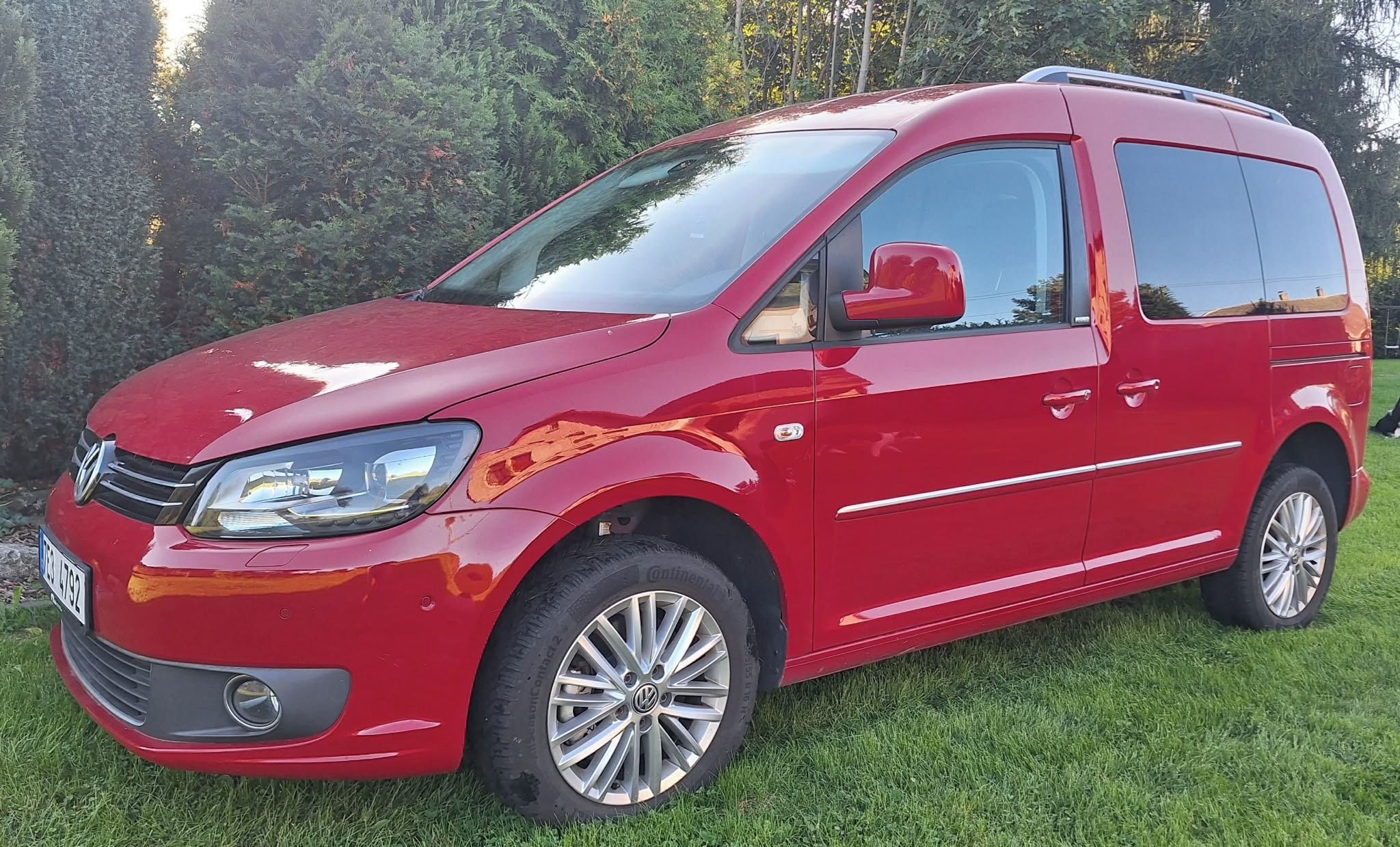 Volkswagen Caddy, 2,0Tdi 103Kw dsg 4x4 Top stav