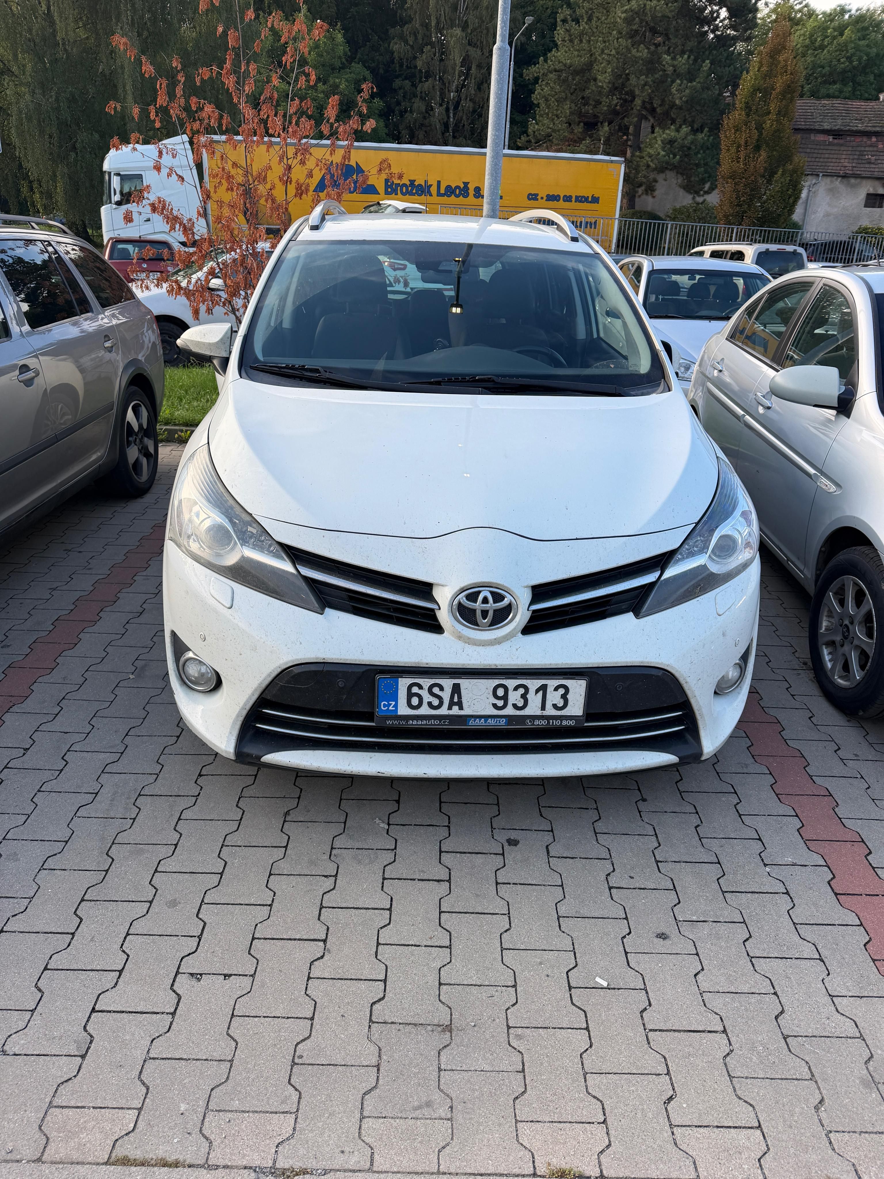 Toyota Verso, Toyota Verso servisováno