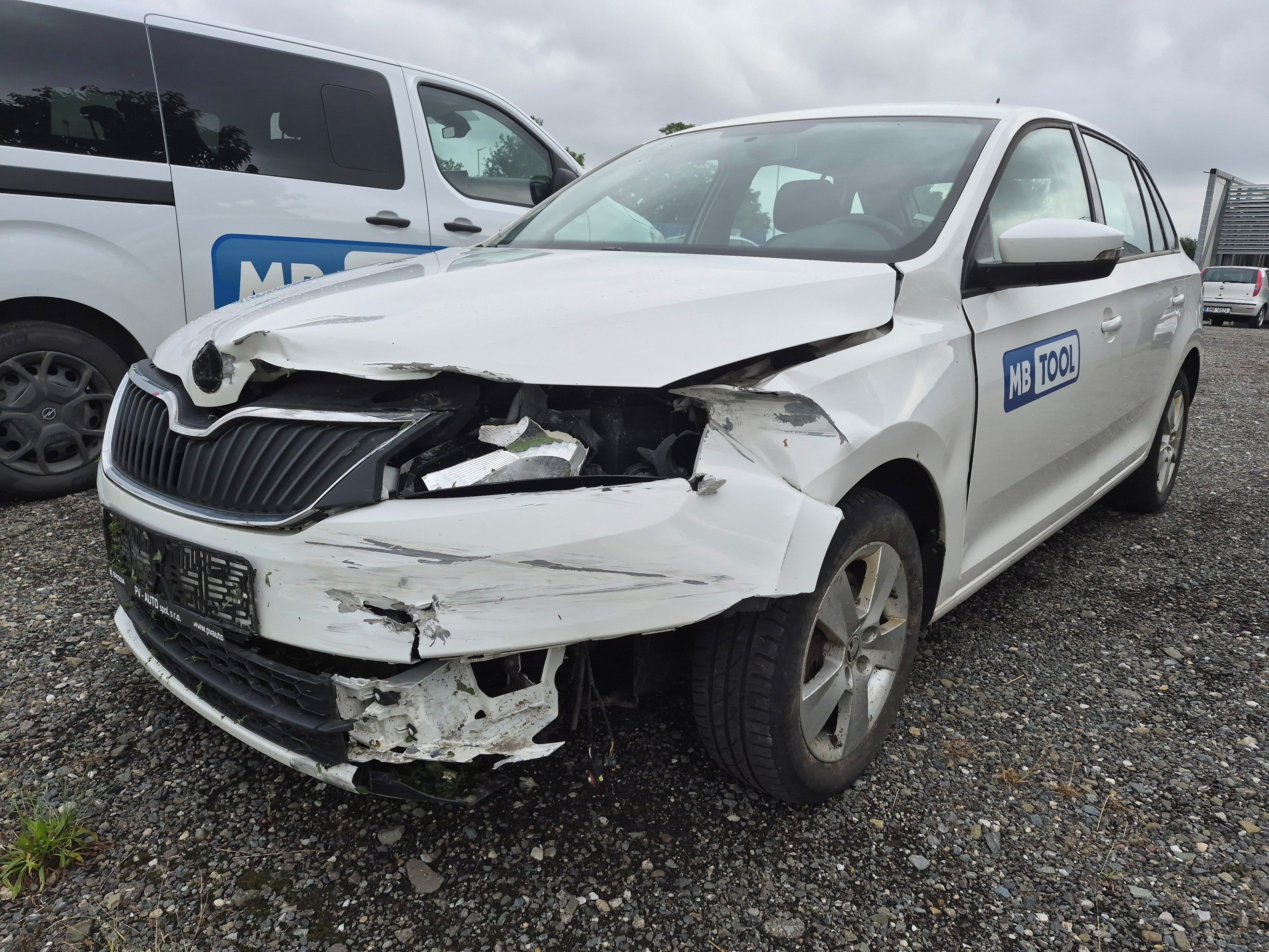 Škoda Rapid, Rapid 1,2 TSI, havarovaný