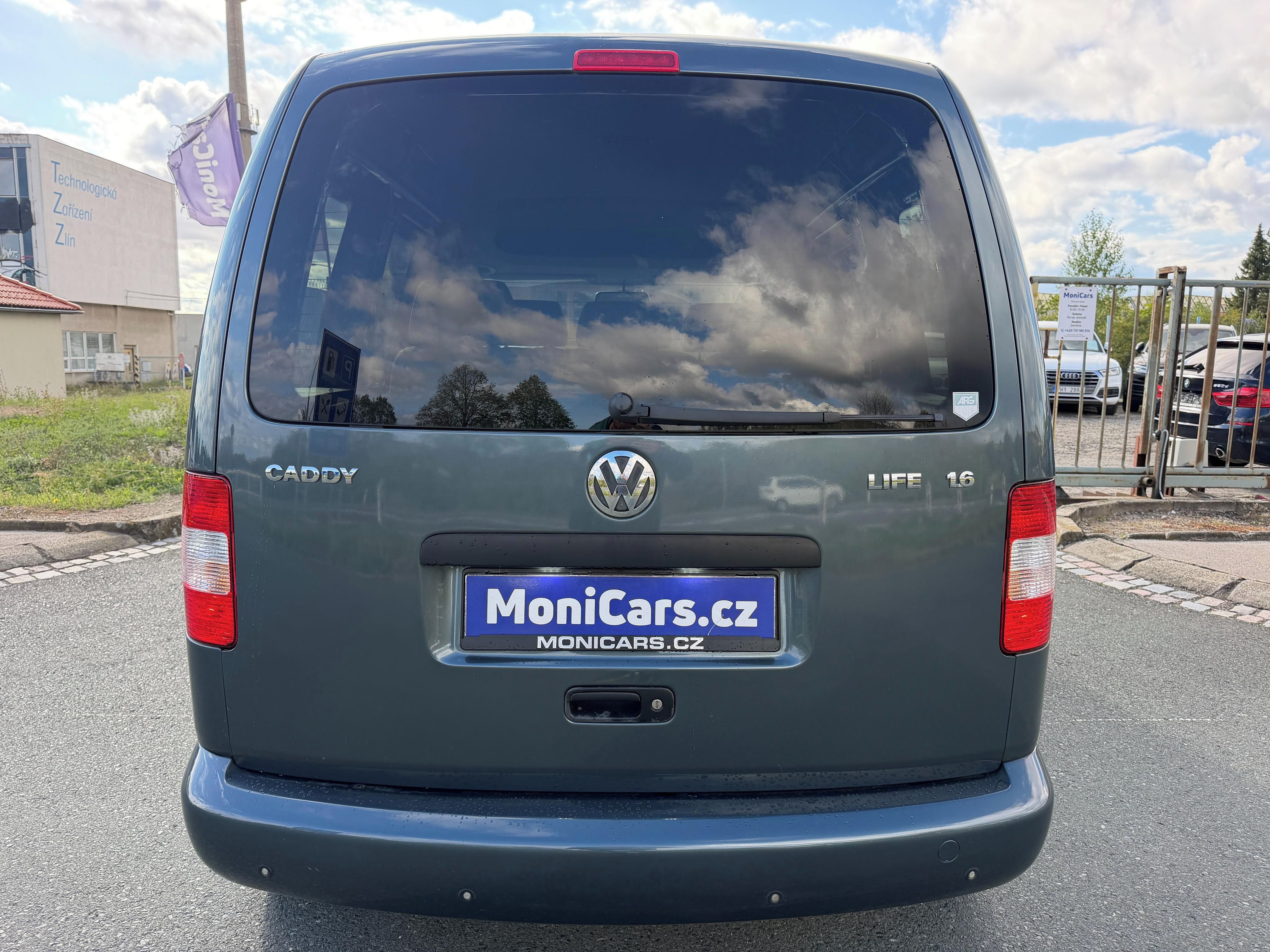 Volkswagen Caddy, 1.6 i 75kW LIFE, DIGI.KLIMA - fotka 6