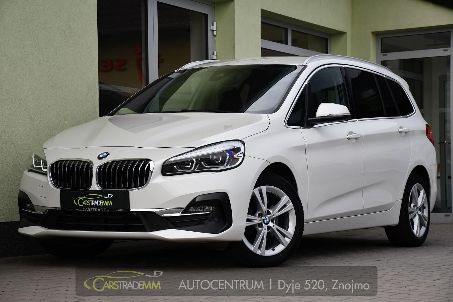 BMW Řada 2, 216d GRAN TOURER ČR 1.MAJ 7MÍS