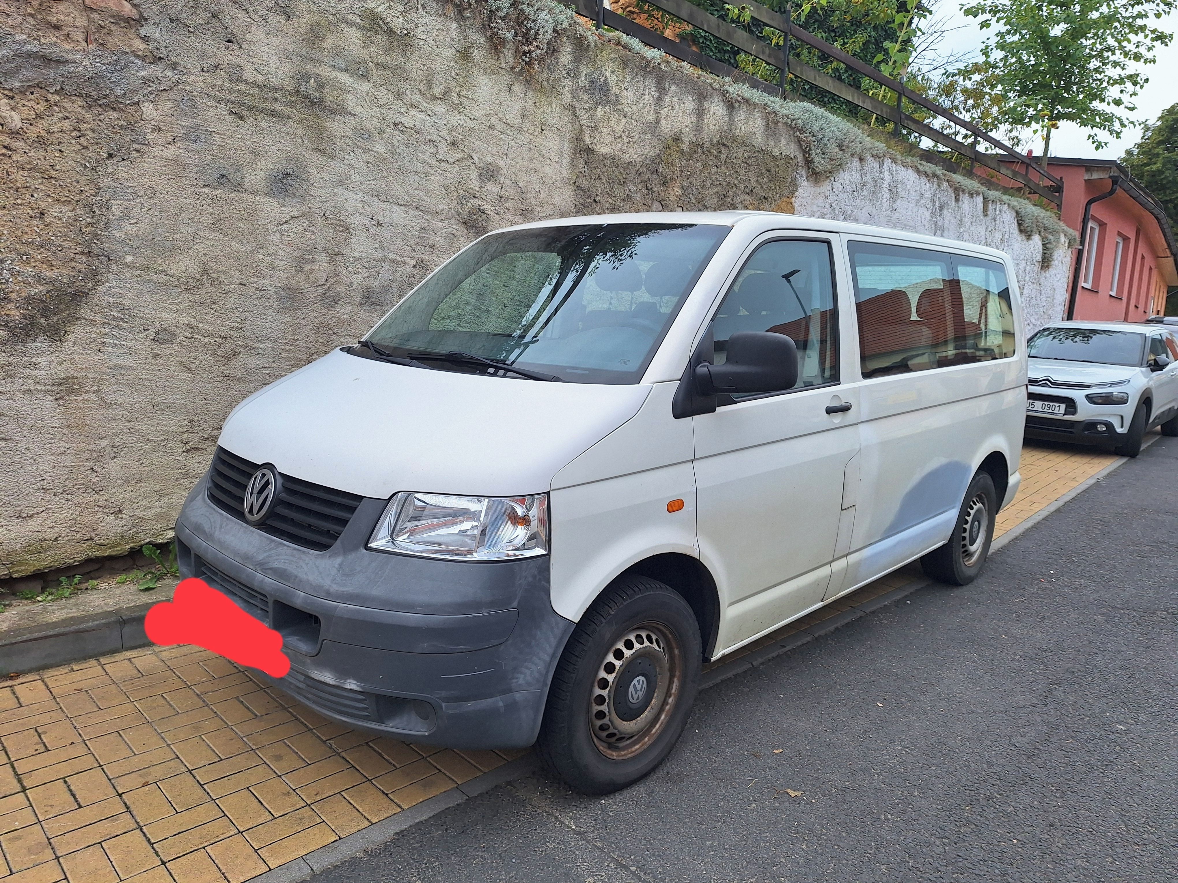Volkswagen Transporter, Transporter 9 míst, T5 2,5t ta