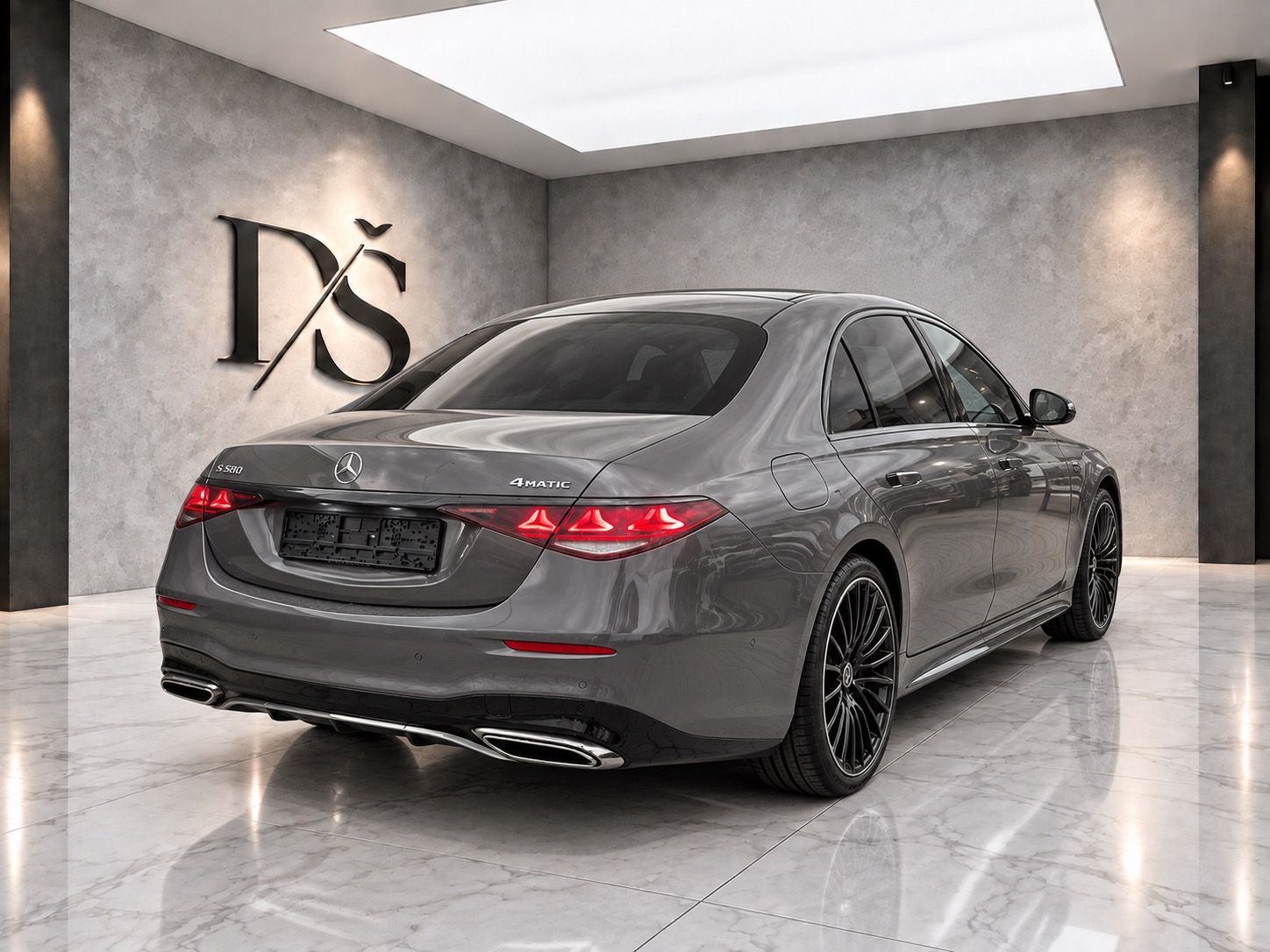 Mercedes-Benz Třídy S, S 450d 4M Long  AMG line - fotka 3