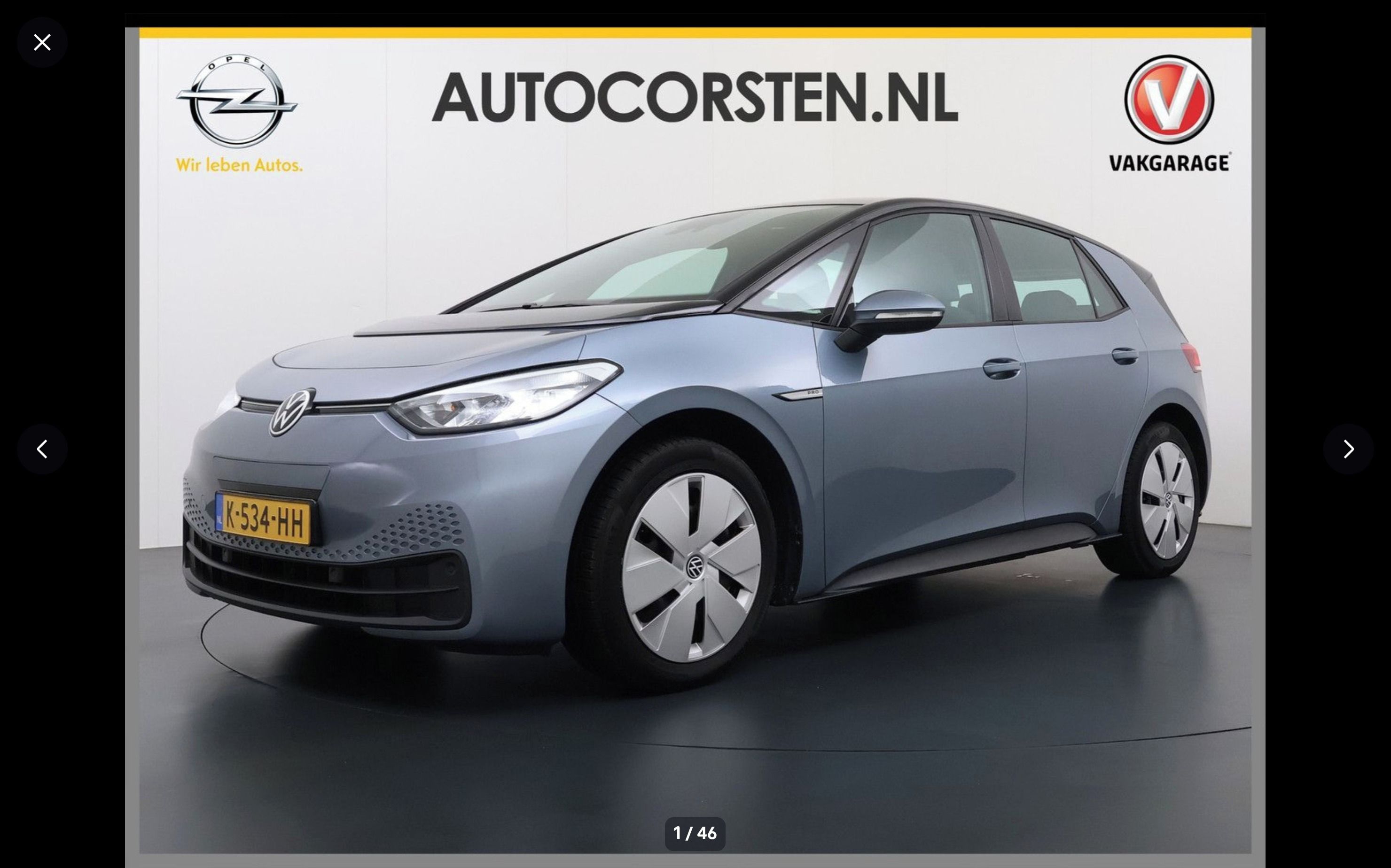 Volkswagen ID.3, ID.3 Pro Performance. SOH 94%