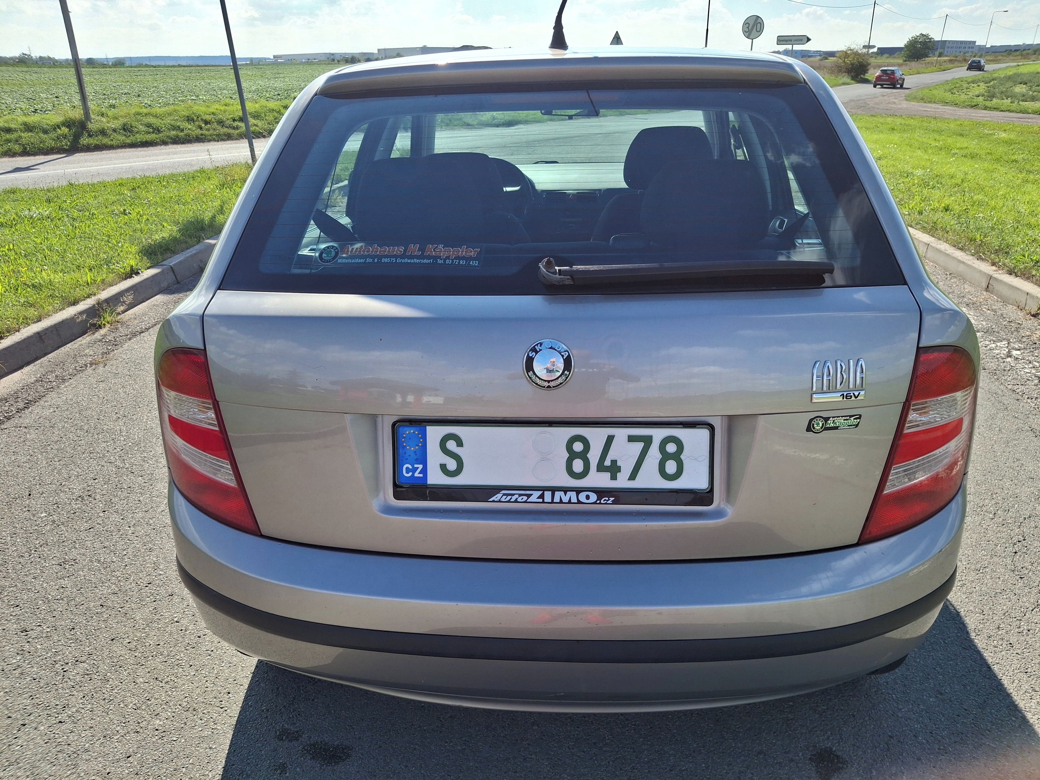 Škoda Fabia, 1.4 16V 55 KW,KLIMA,ALU,ABS - fotka 6