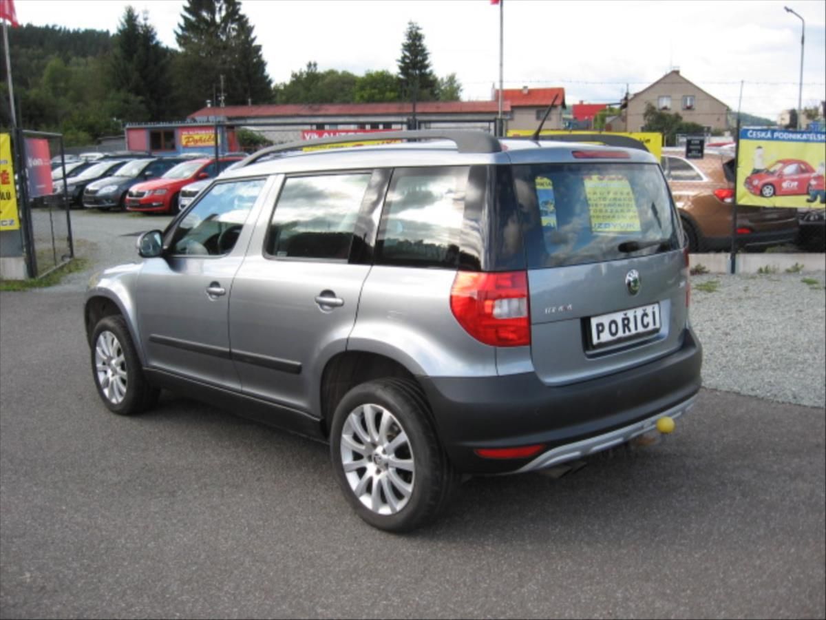Škoda Yeti, 2,0 TDi 4x4 - fotka 4