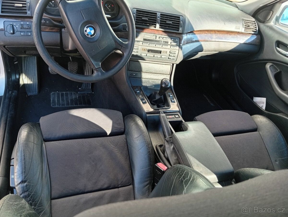 BMW Řada 3, E46. Pojízdné, nemá STK - fotka 6
