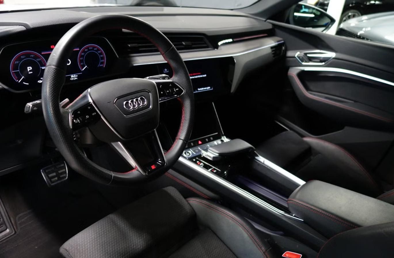 Audi Q8 e-tron, 55 Q 360k Pano Tažné 4 zóny - fotka 5