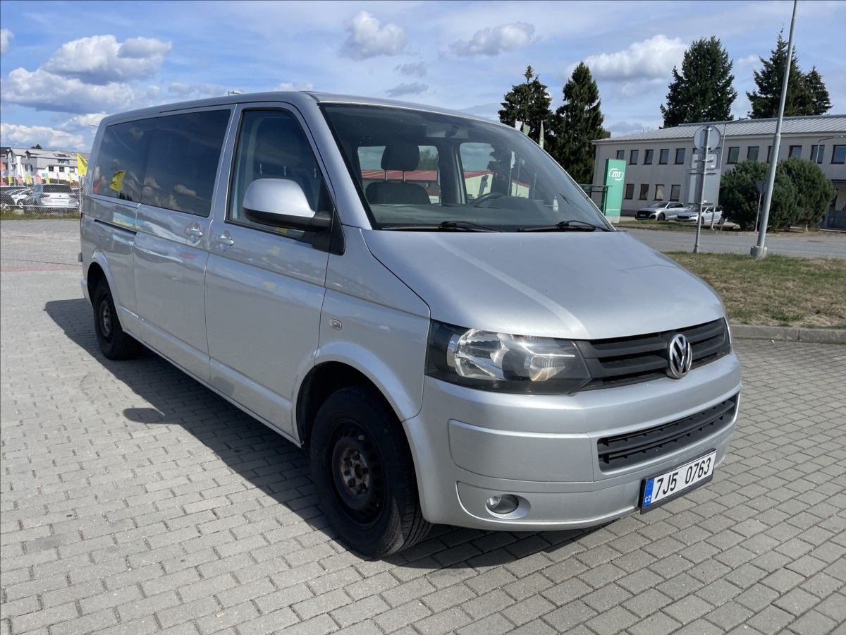 Volkswagen Transporter, 2,0 TDI 103kw LONG 6míst Tažné - fotka 6