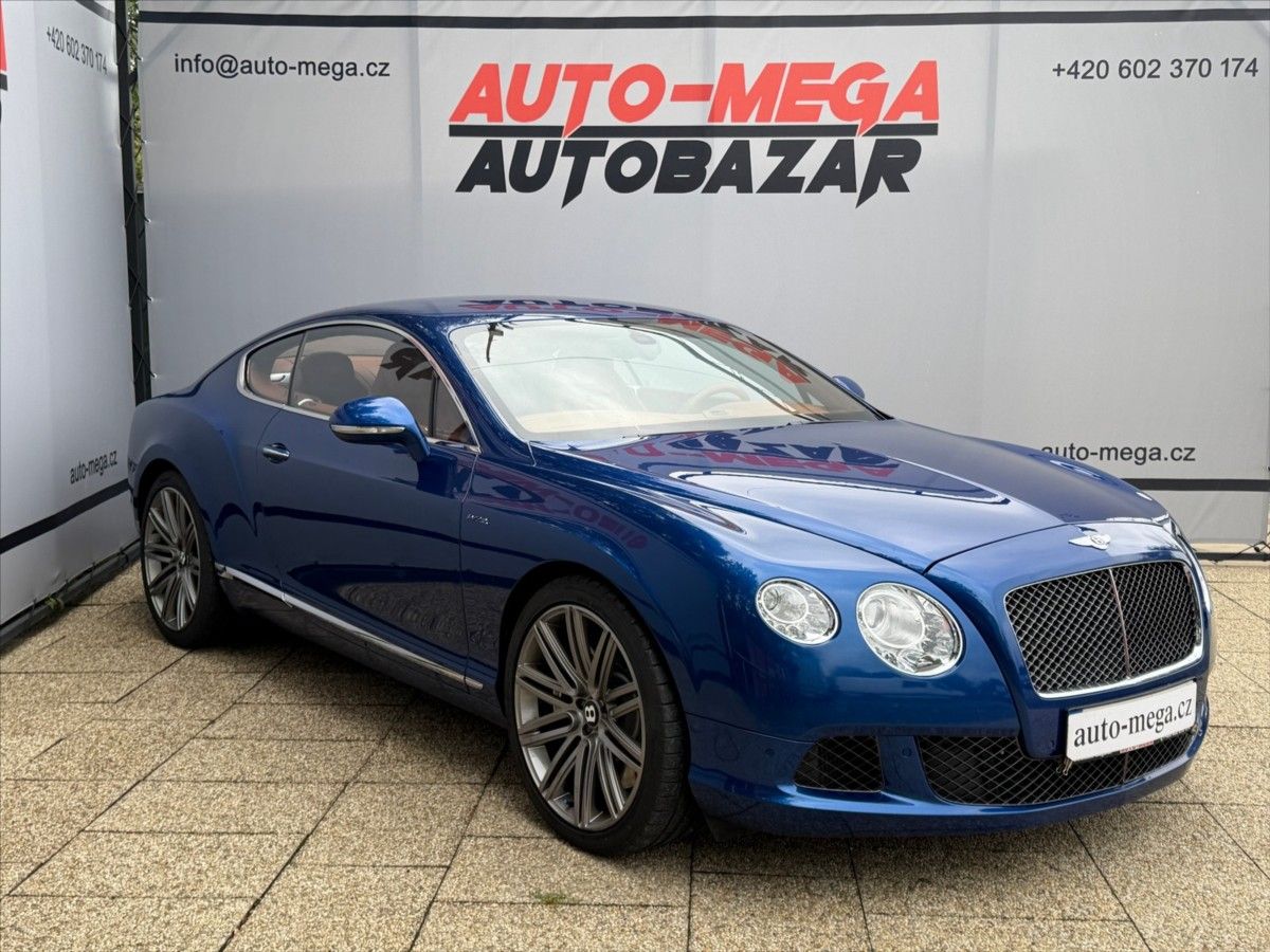 Bentley Continental GT, 6,0 W12 GT 460KW-SPEED-4WD - fotka 3