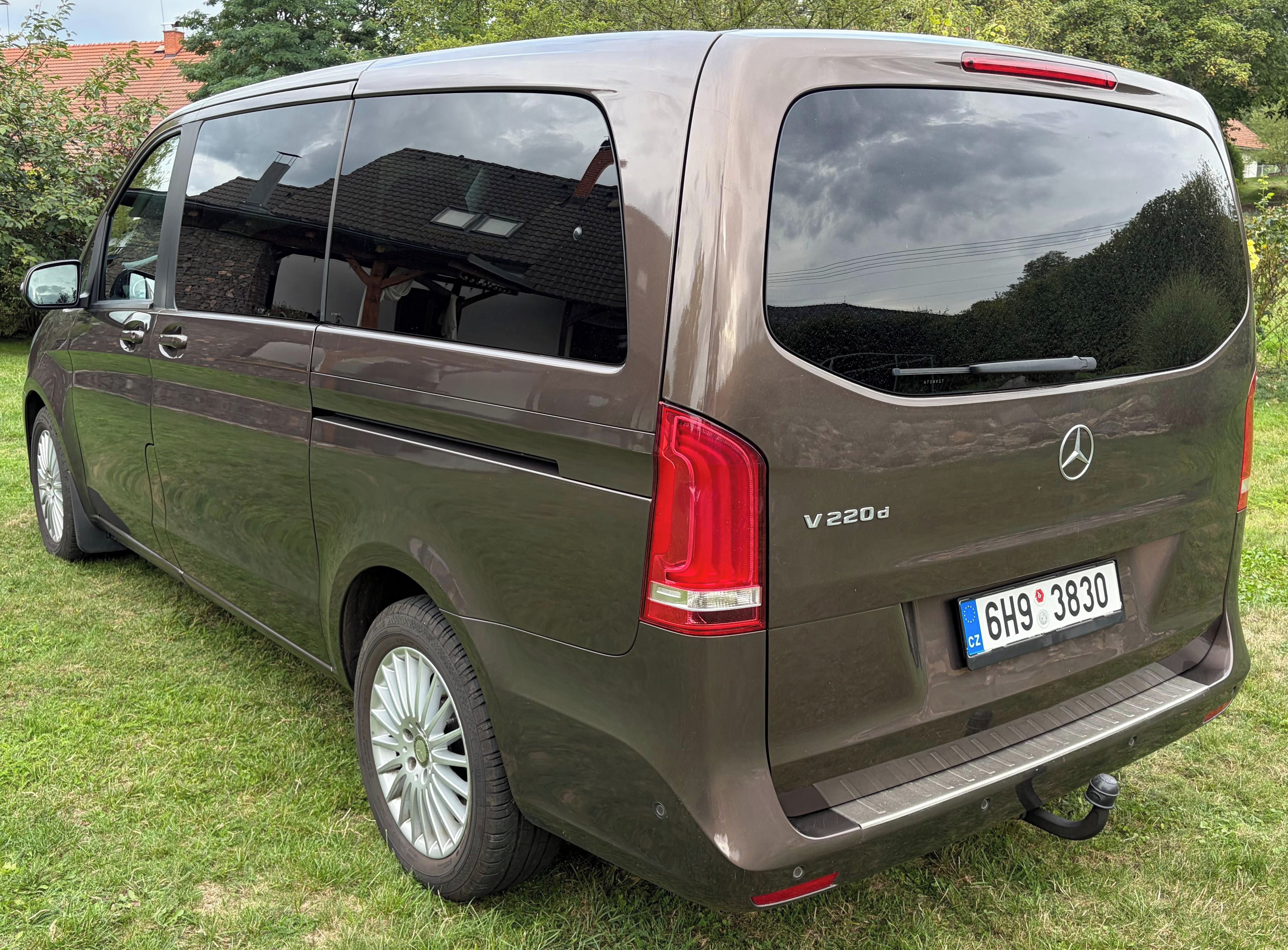 Mercedes-Benz Třídy V, 220 Long, ČR, 2.majitel, 7mist - fotka 4
