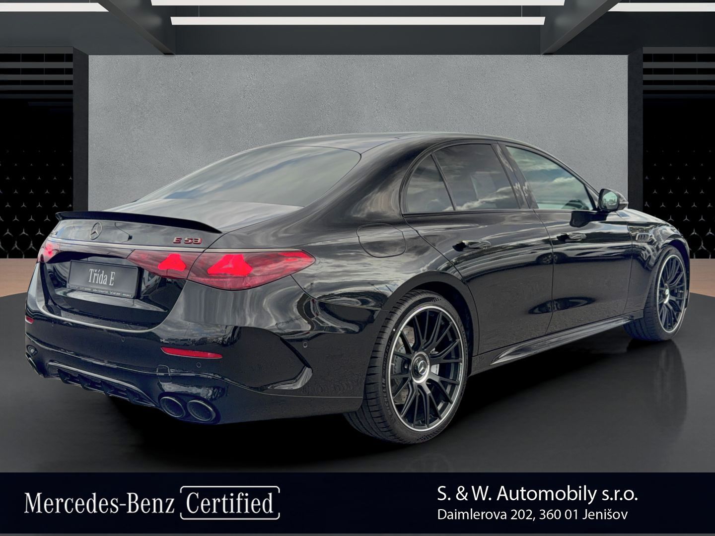 Mercedes-Benz Třídy E, Mercedes-AMG E 53 HYBRID 4MATI - fotka 5