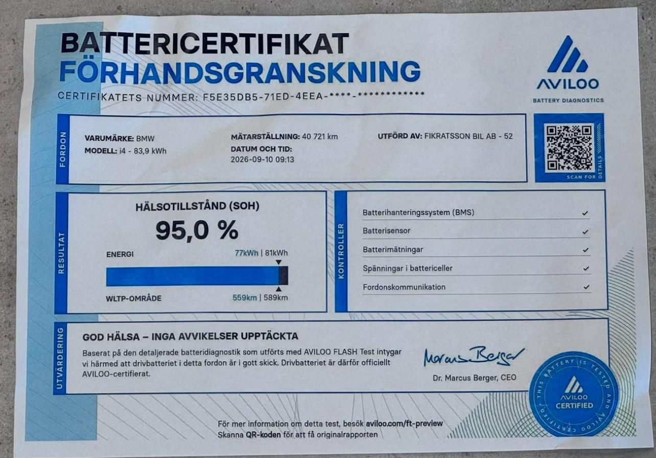 BMW i4, eDrive40 GC SoH 95% Bílý in. - fotka 3