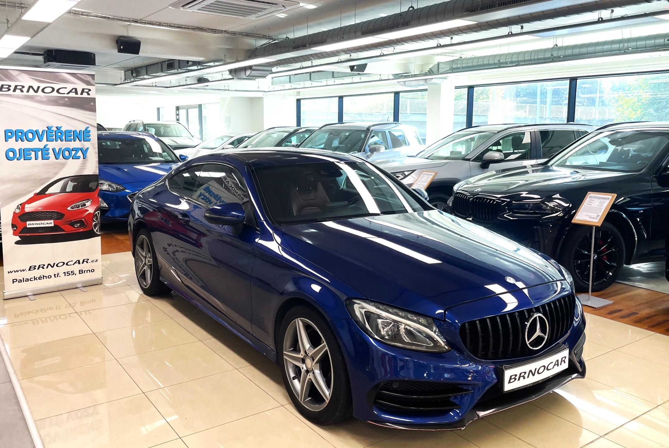 Mercedes-Benz Třídy C, kupé 220 CDI, ČR, AMG LINE
