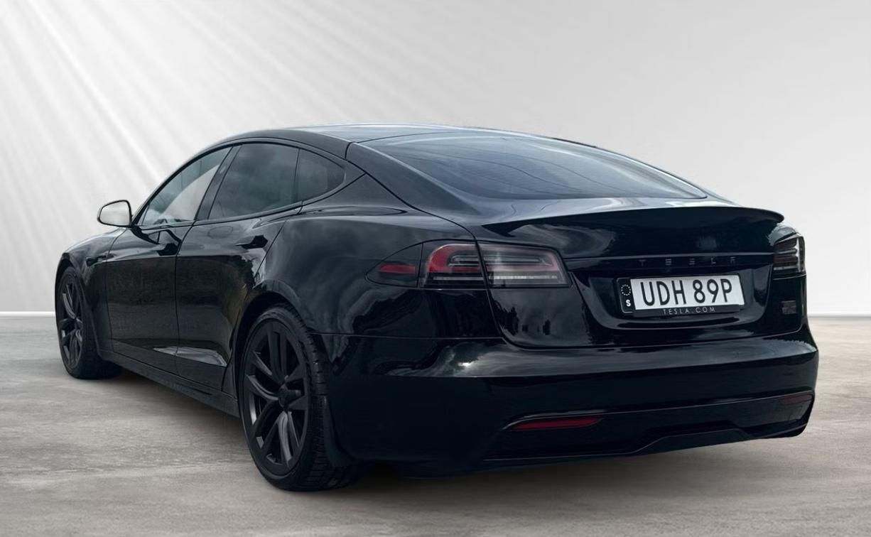 Tesla Model S, Plaid AWD FSD Tažné Bílý in. - fotka 3