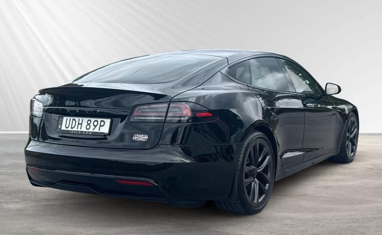 Tesla Model S, Plaid AWD FSD Tažné Bílý in. - fotka 5