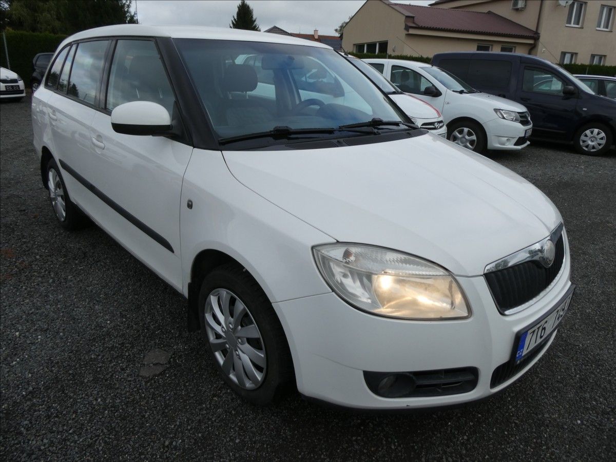 Škoda Fabia, 1,2 HTP 51kW Ambiente,DPH,klim