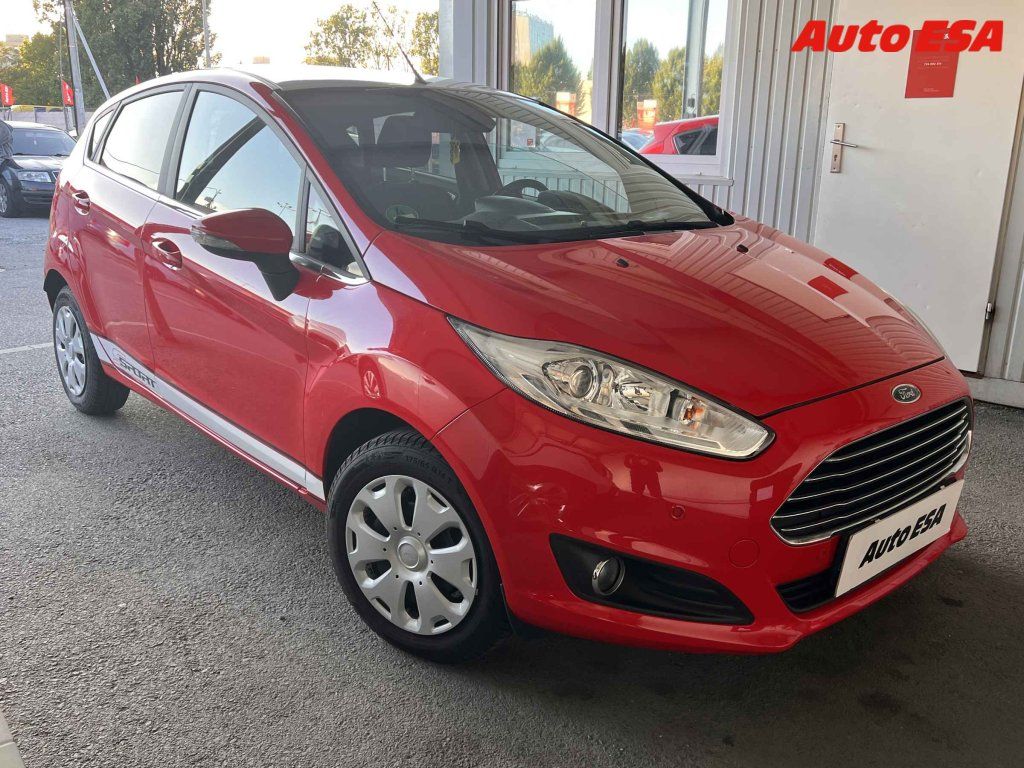 Ford Fiesta, 1.0 EB,serv. kniha,digi ac