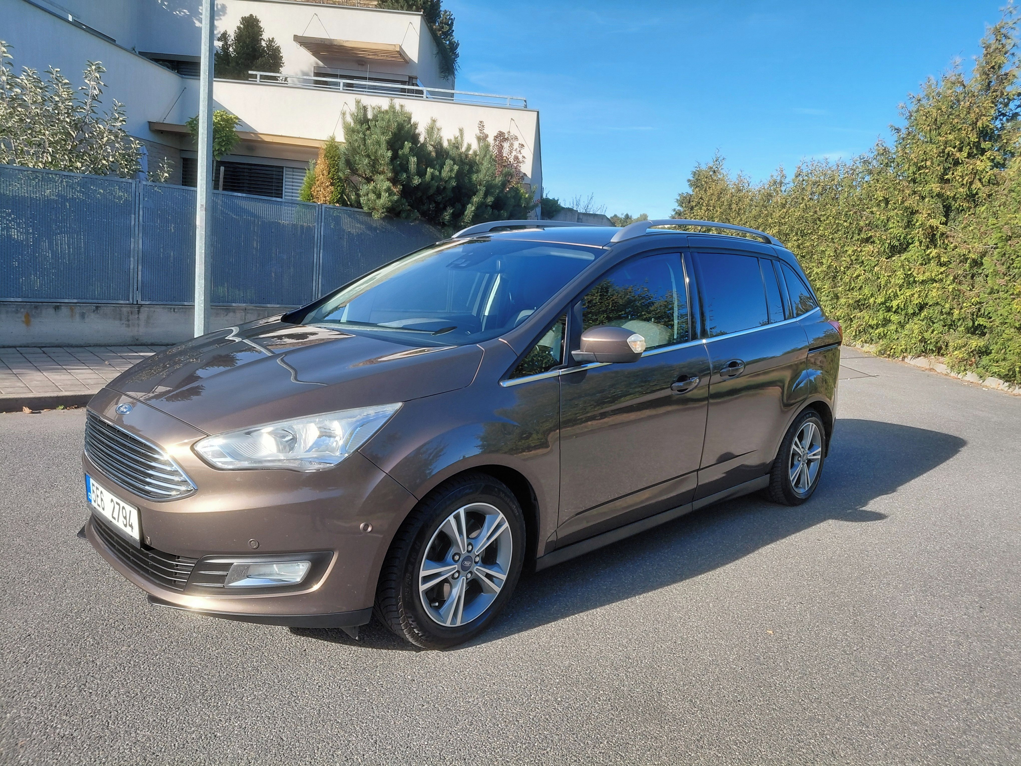 Ford Grand C-MAX, 1.0Ecoboost,Kupované v ČR