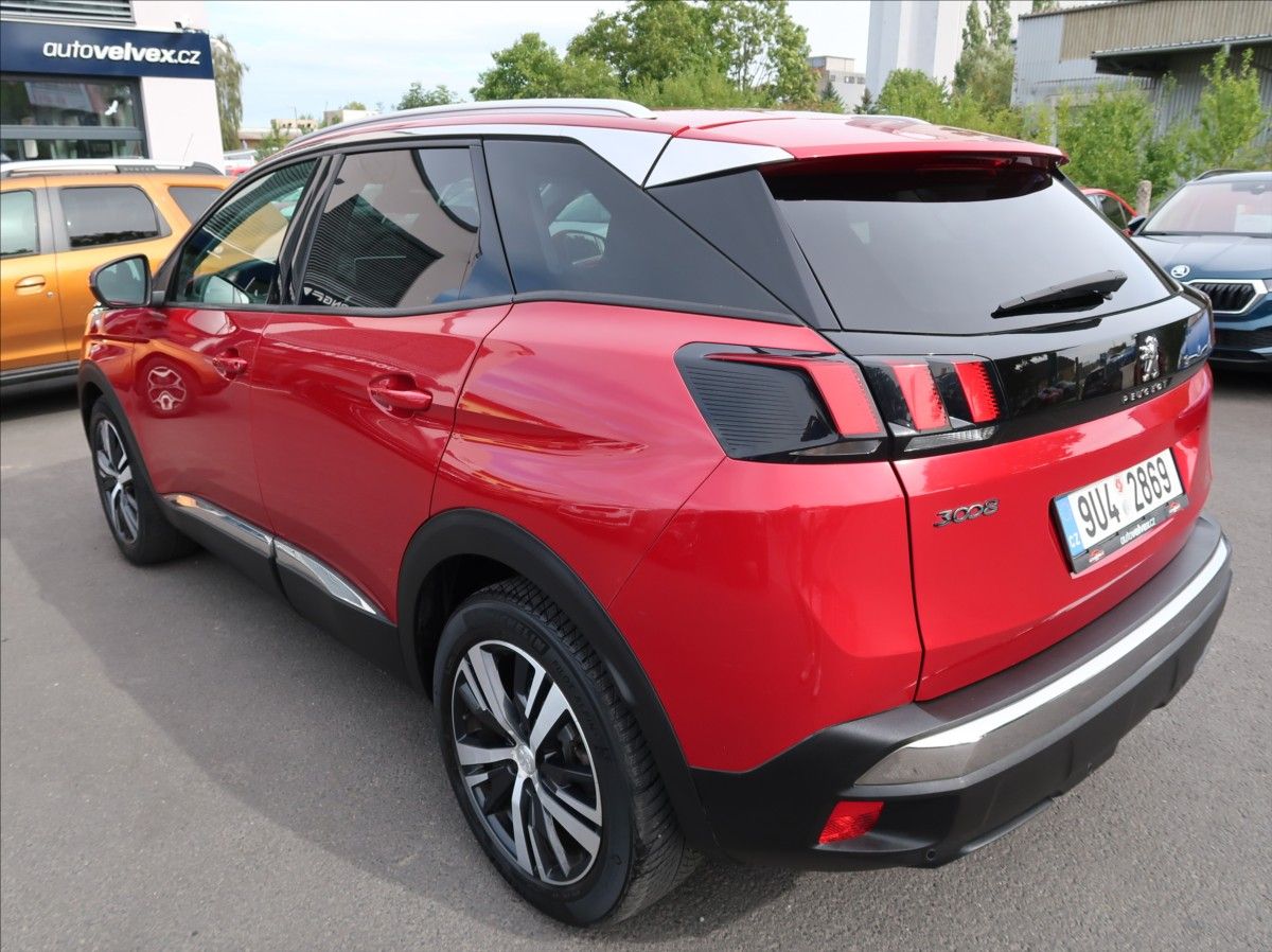Peugeot 3008, 1,2 PT,96kW,ALLURE,NovéČR,navi - fotka 4