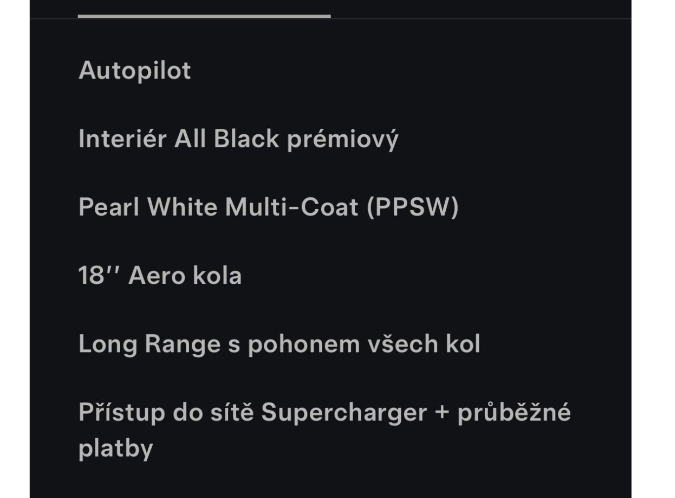 Tesla Model 3, Long Range AWD | CZ | SoH 92 % - fotka 4