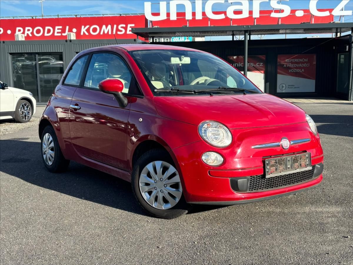 Fiat 500, 1,2 8V FIRE  Automat+klima - fotka 3