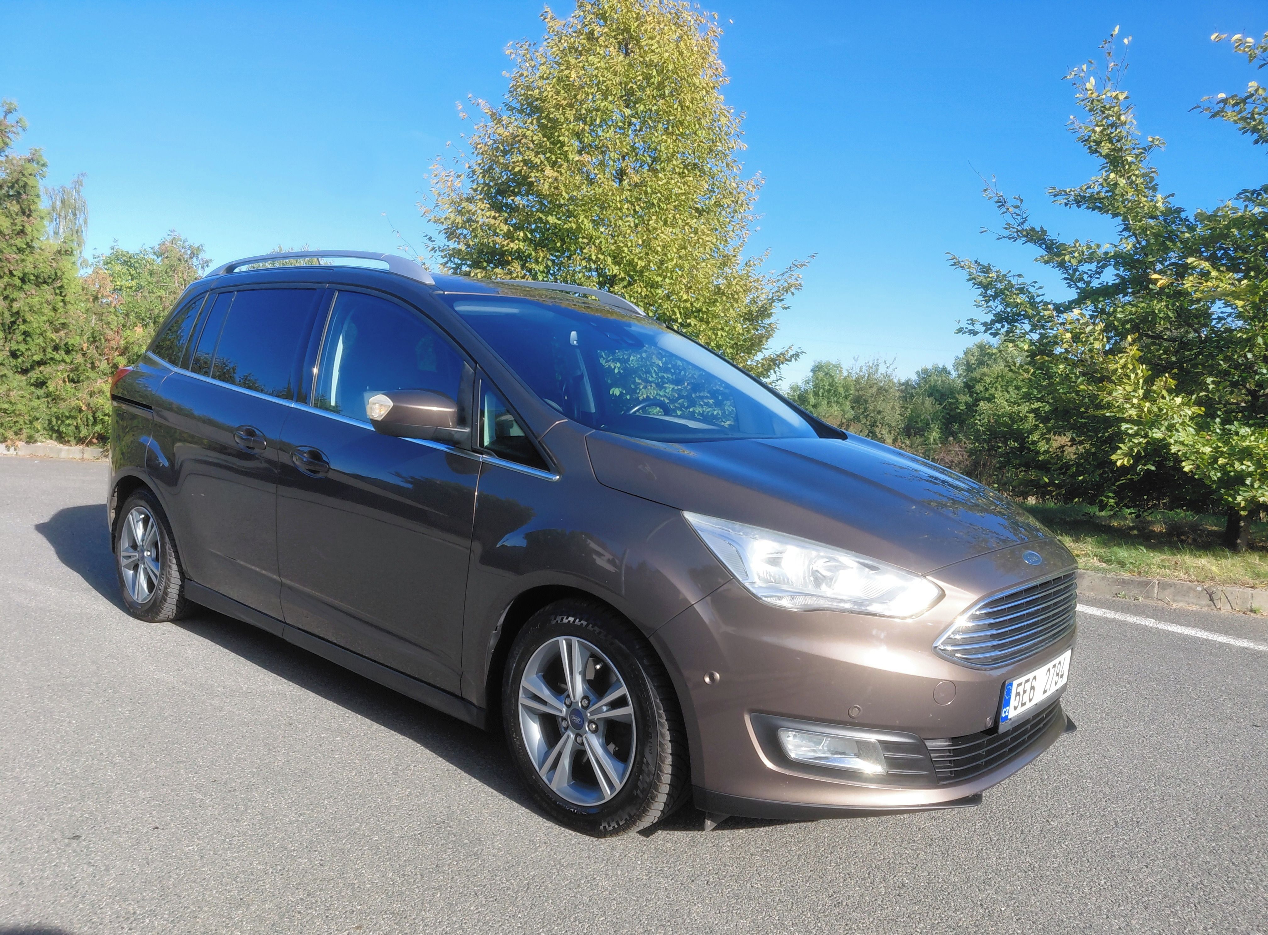 Ford Grand C-MAX, 1.0Ecoboost,Kupované v ČR - fotka 2