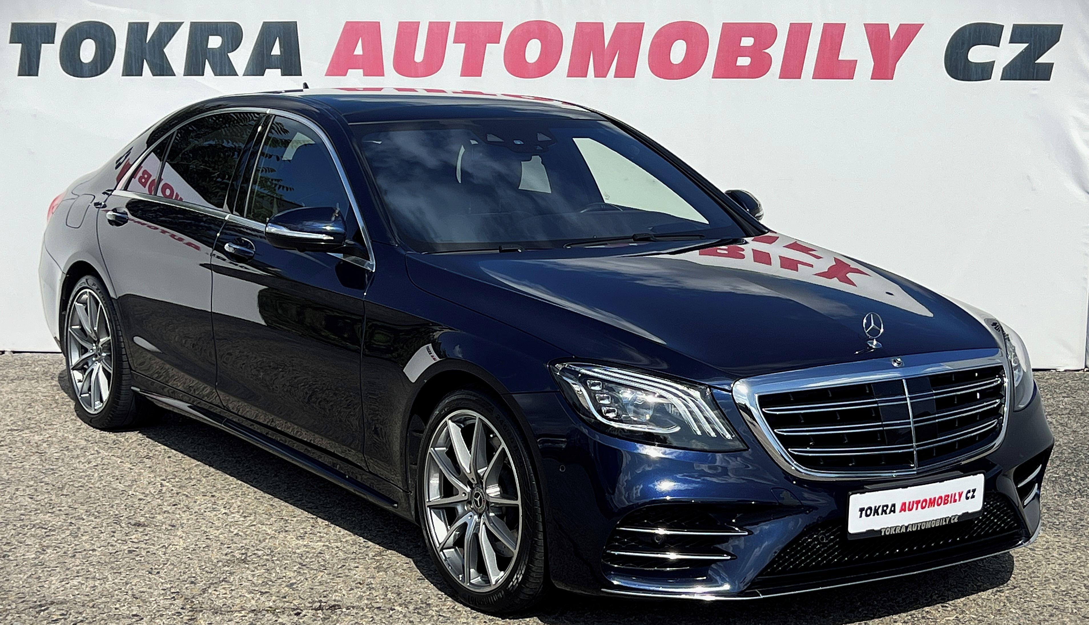 Mercedes-Benz Třídy S, S400d L AMG Burmester ACC HUD - fotka 3