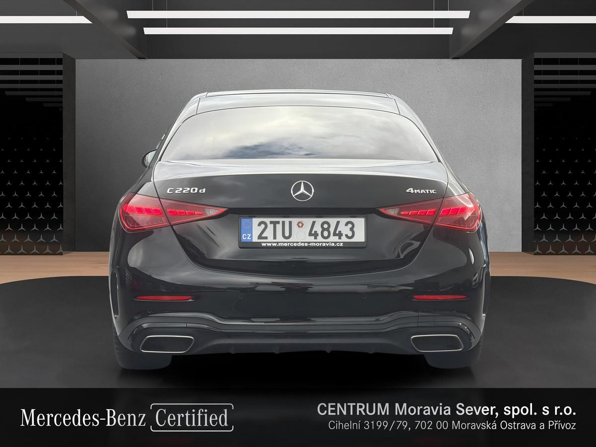 Mercedes-Benz Třídy C, C 220 d 4MATIC - fotka 4