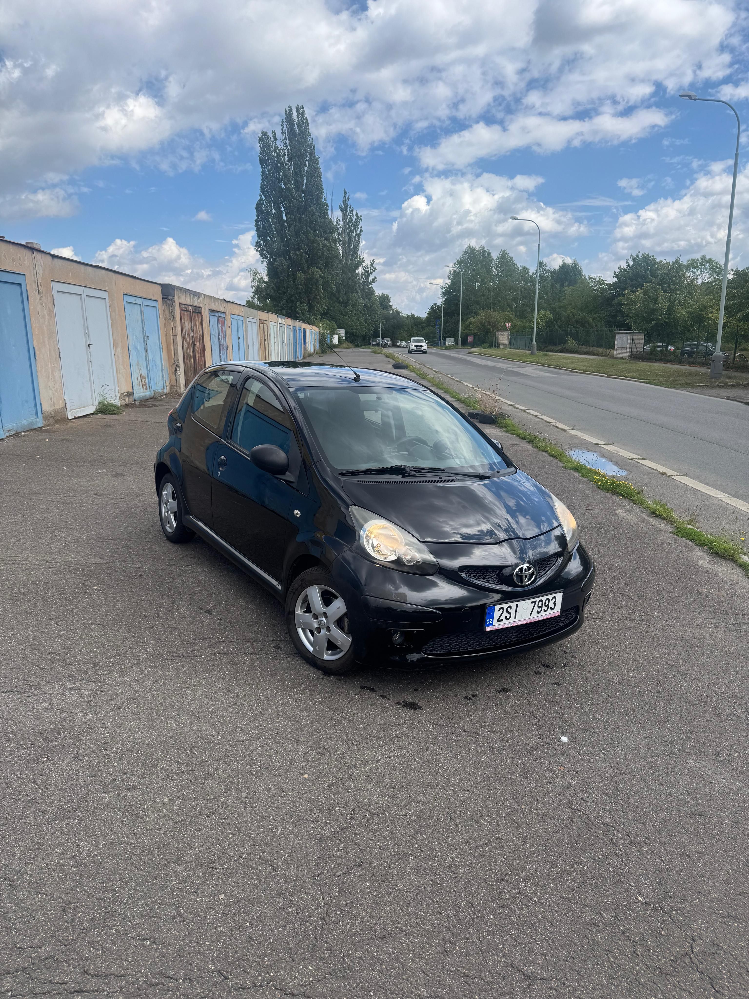 Toyota Aygo, 50kW, Klima, Servis, ČR