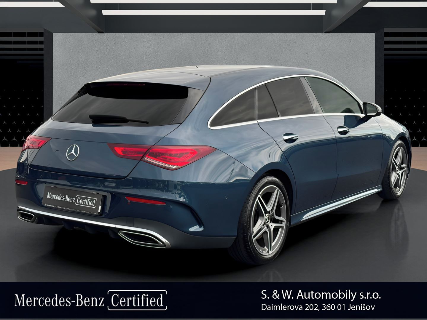 Mercedes-Benz CLA, 200d AMG Line - fotka 4