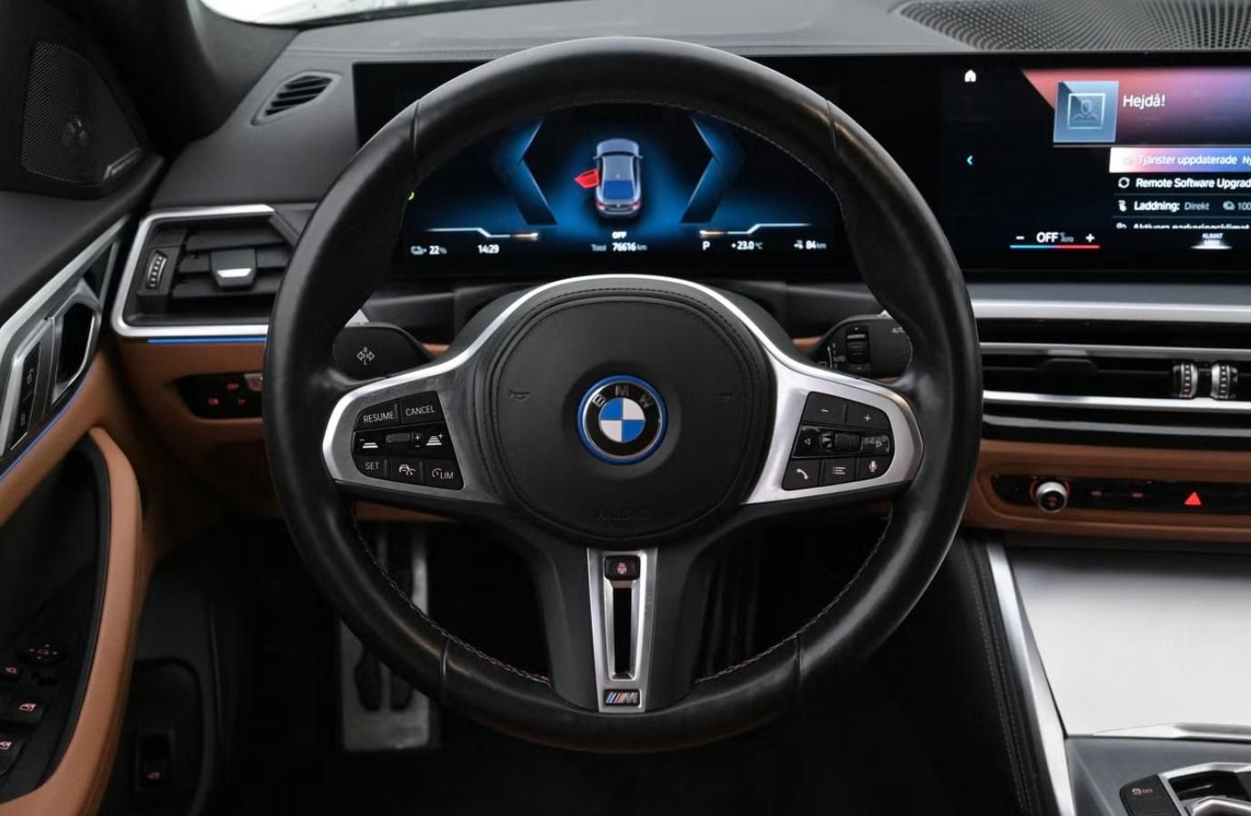BMW i4, M50 xDrive GC SoH 96% Hnědý in - fotka 6
