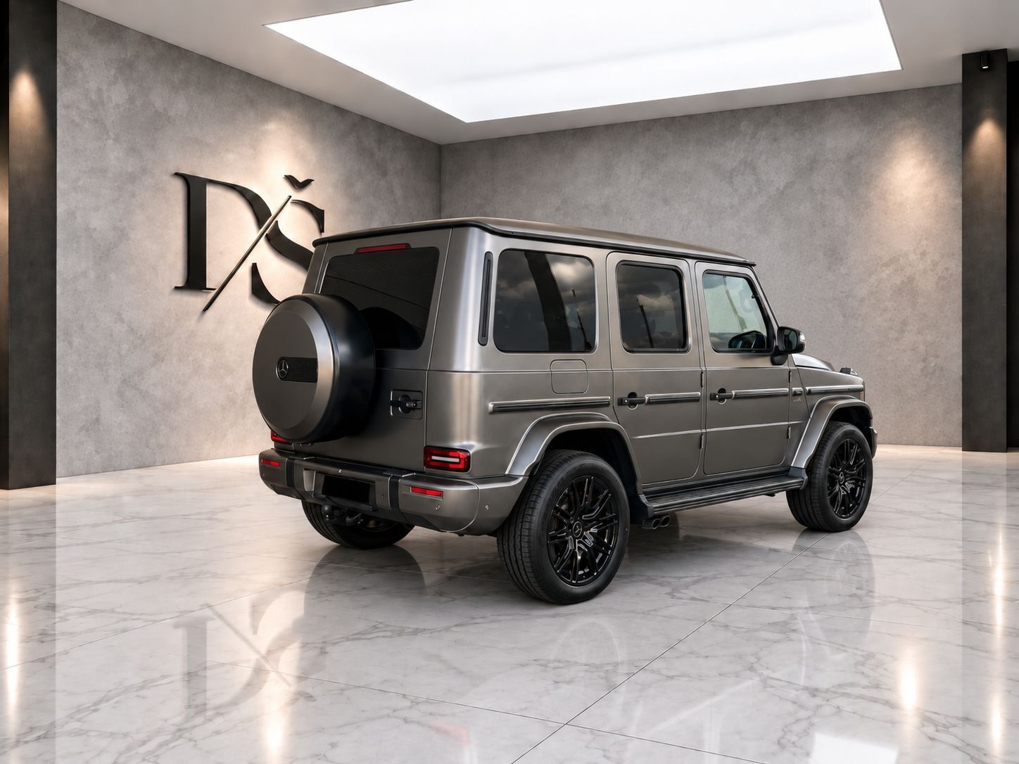 Mercedes-Benz Třídy G, G450d Monza-grau SUPERIOR - fotka 3