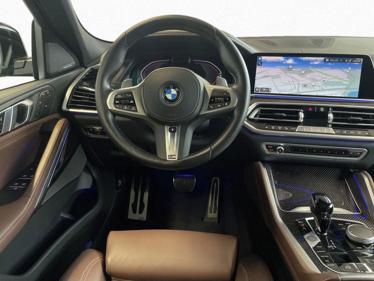 BMW X6, xDrive 40 dA M Sport*Kůže*360° - fotka 6