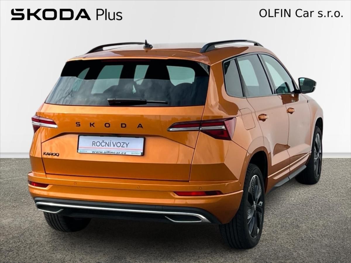 Škoda Karoq, 1,5 TSi 110kW 7DSG SPORTLINE - fotka 2